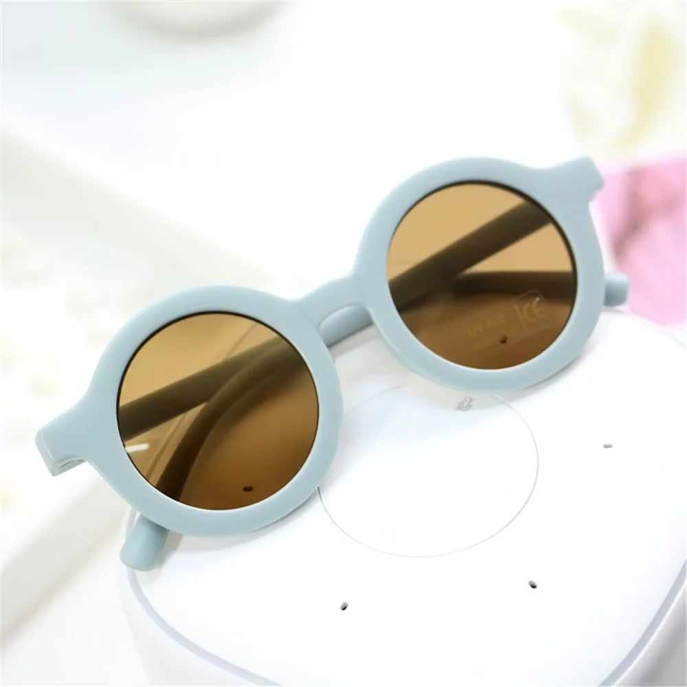 Retro Solid Color Ultraviolet Sunglasses