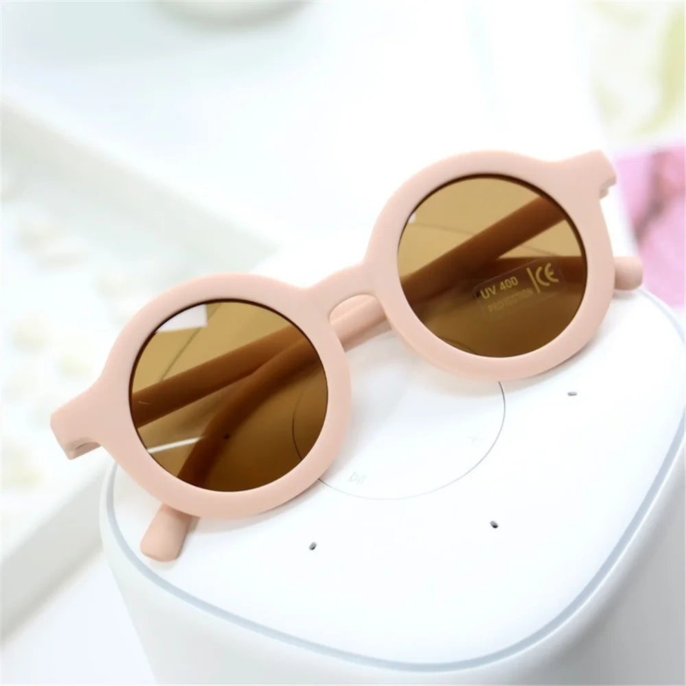 Retro Solid Color Ultraviolet Sunglasses