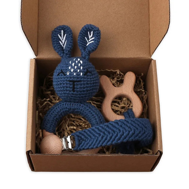 Pacifier Clip Teether Toy Set