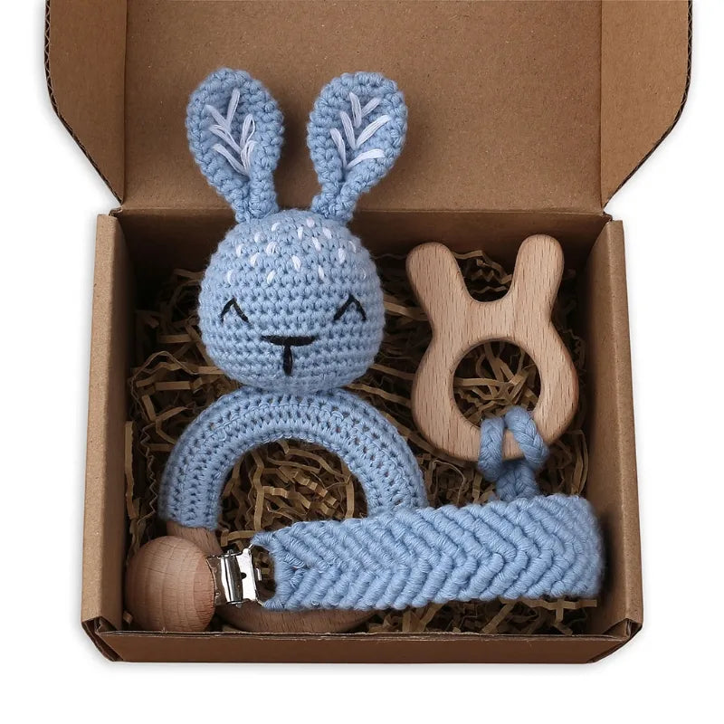 Pacifier Clip Teether Toy Set