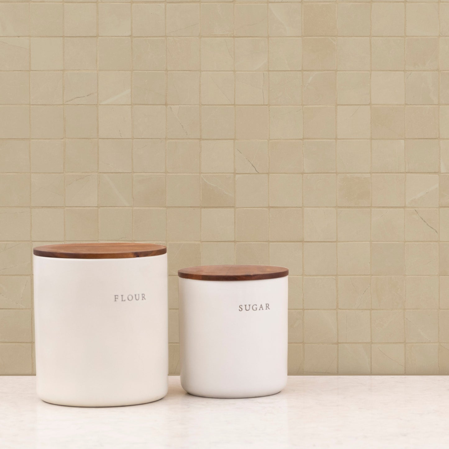 Sande Cream 12"x12" Matte Porcelain Mesh-Mounted Mosaic Tile - MSI Collection