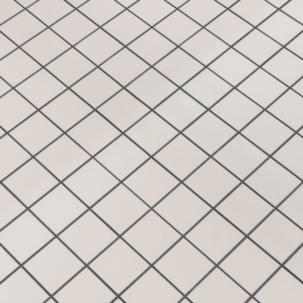 Retro Bianco 12" x 12" Matte Porcelain Mesh-Mounted Mosaic Tile 2"x2"-MSI Collection