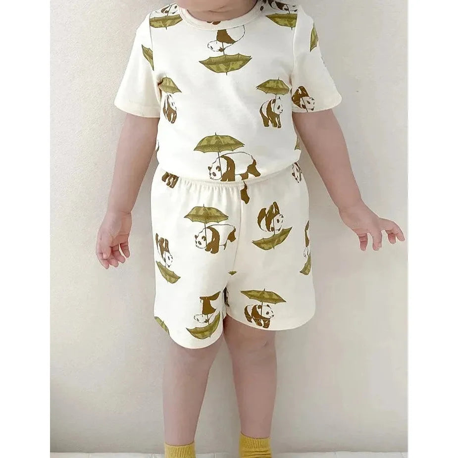 Animal Print Kids Lounge Set