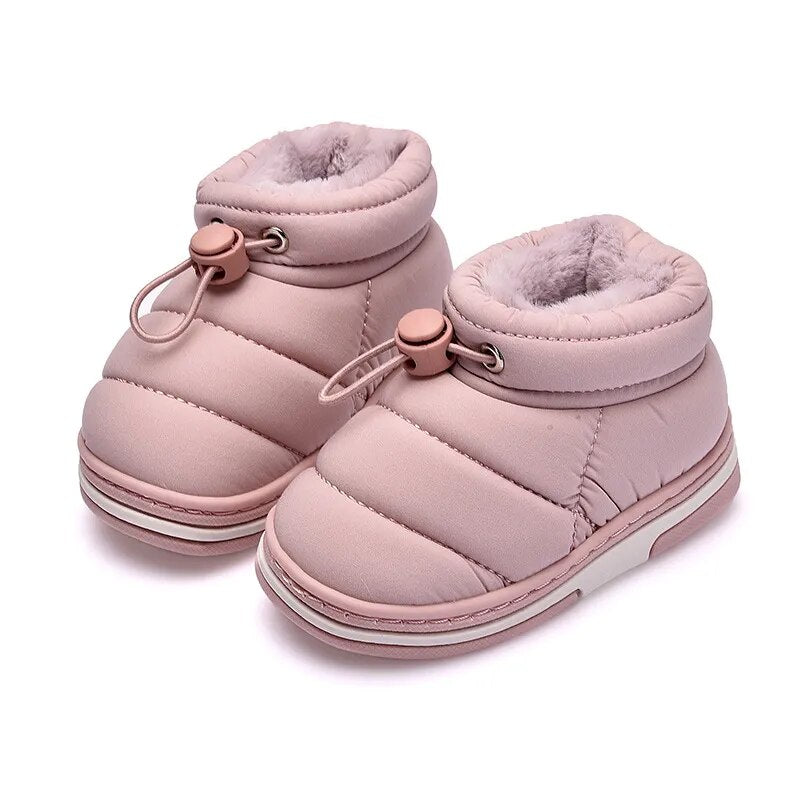 Baby Padded Drawstring Winter Boots