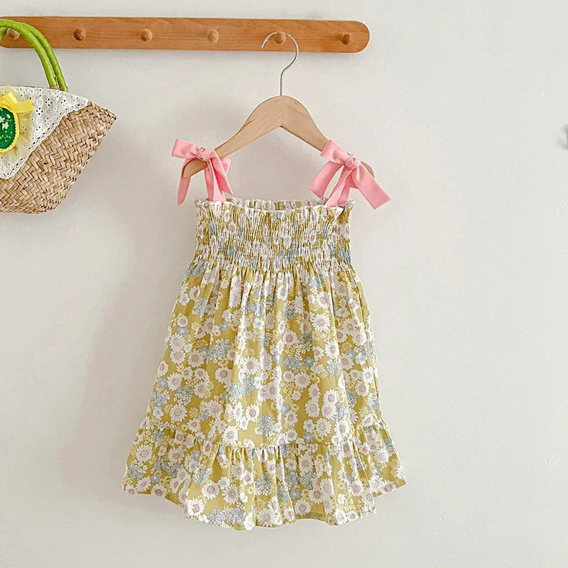 Contrast Floral Sister Outfit