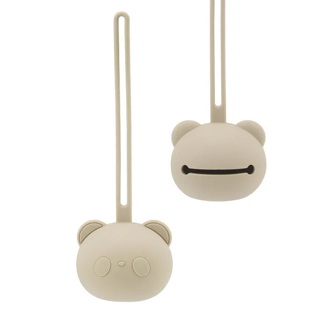 Silicone Panda Bear Shape Pacifier Holder