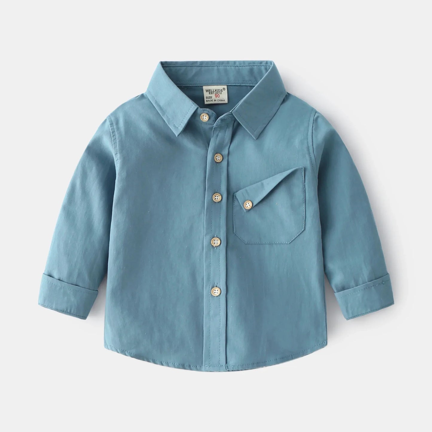 Slant Pocket Button-Up Shirt