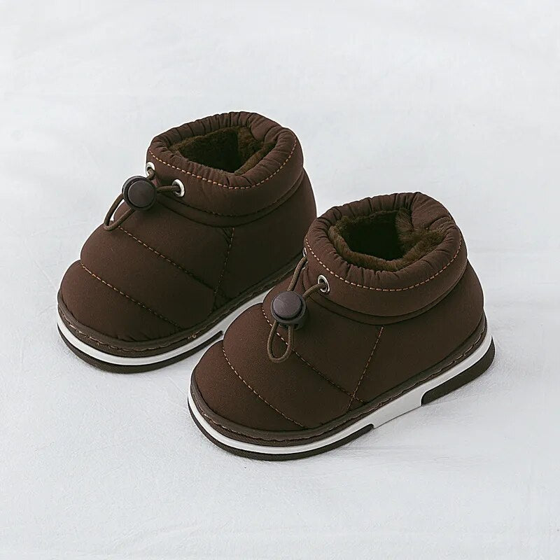 Baby Padded Drawstring Winter Boots