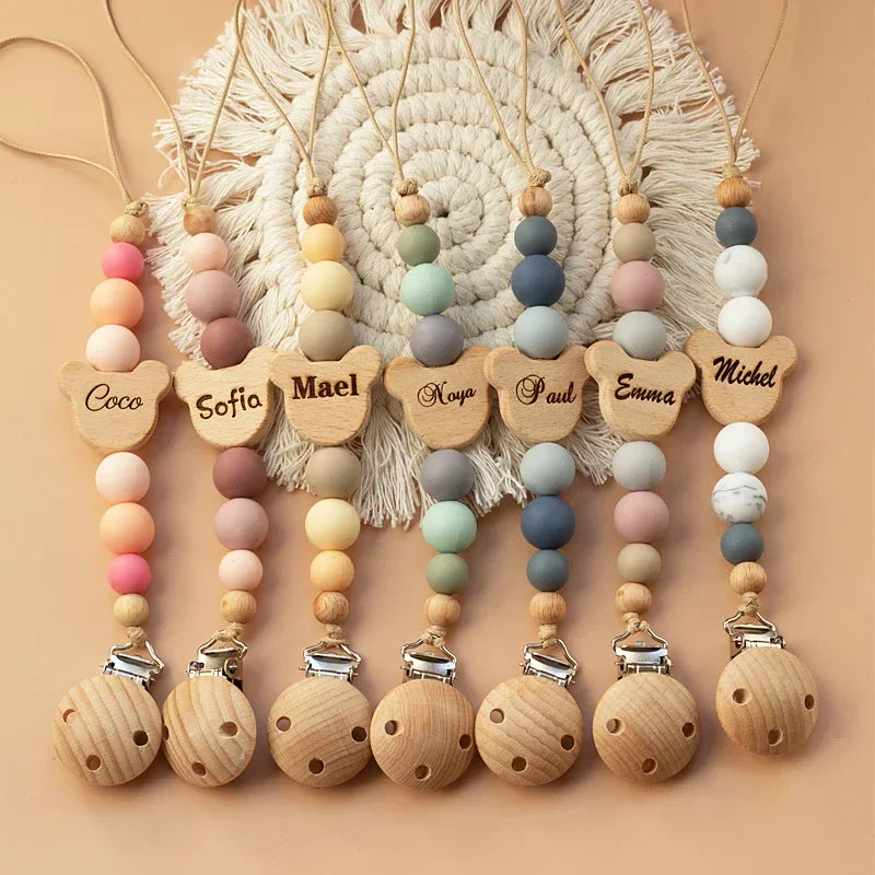 PERSONALIZED Pendant Pacifier Chain