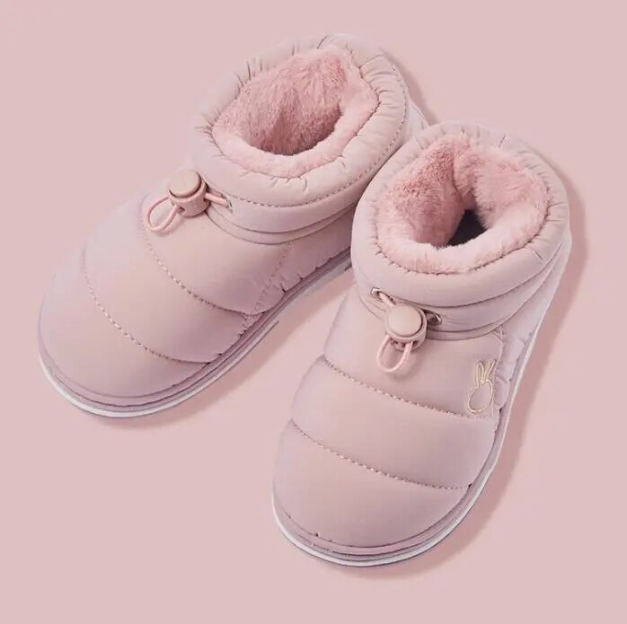 Baby Padded Drawstring Winter Boots