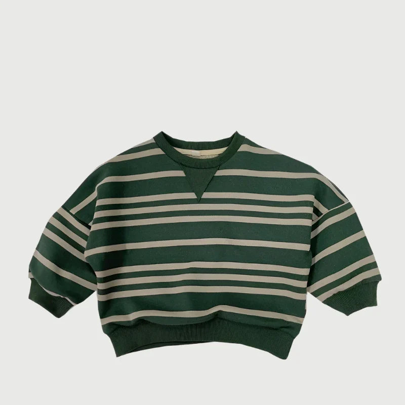 Boys Striped Sweatshirt