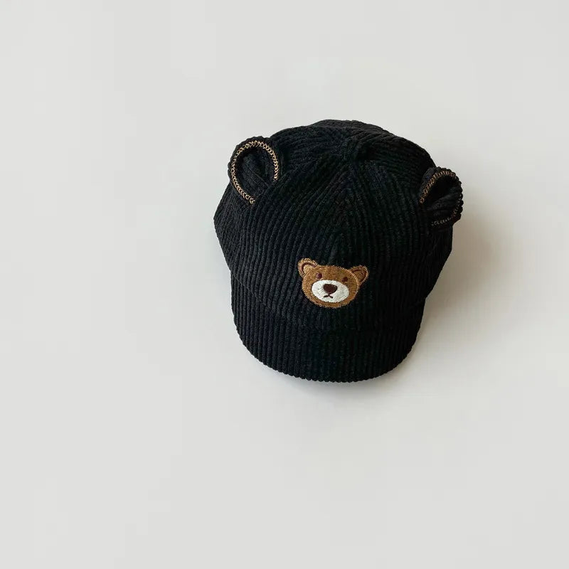 Corduroy Bear Hat