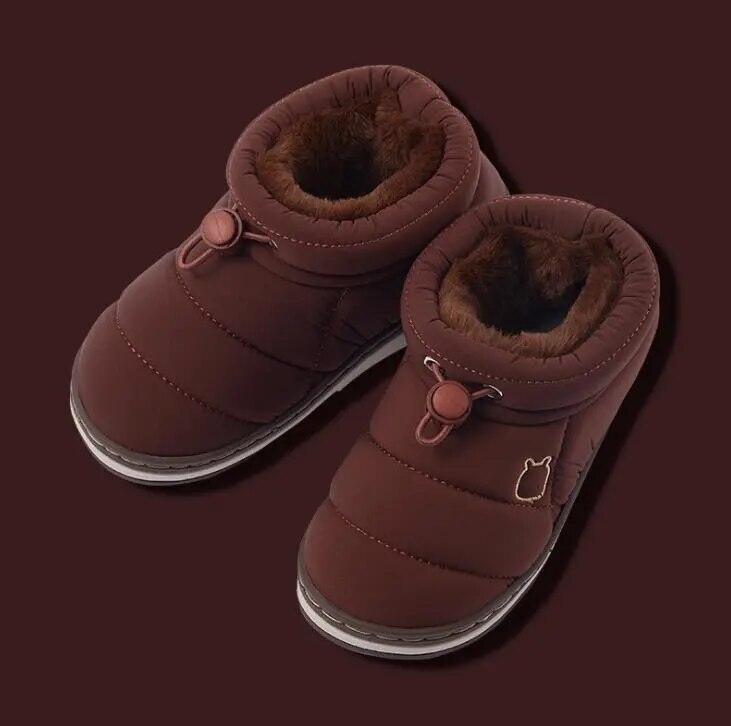 Baby Padded Drawstring Winter Boots