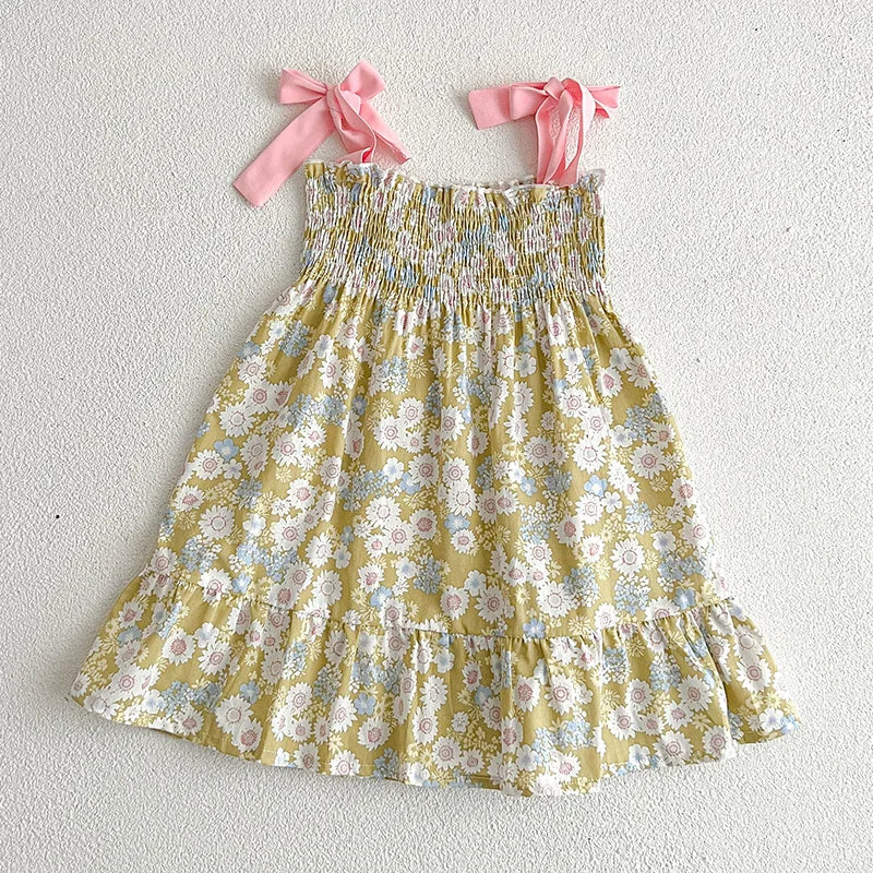 Contrast Floral Sister Outfit