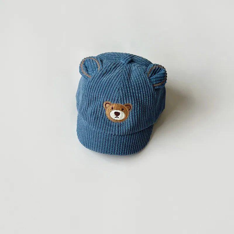Corduroy Bear Hat