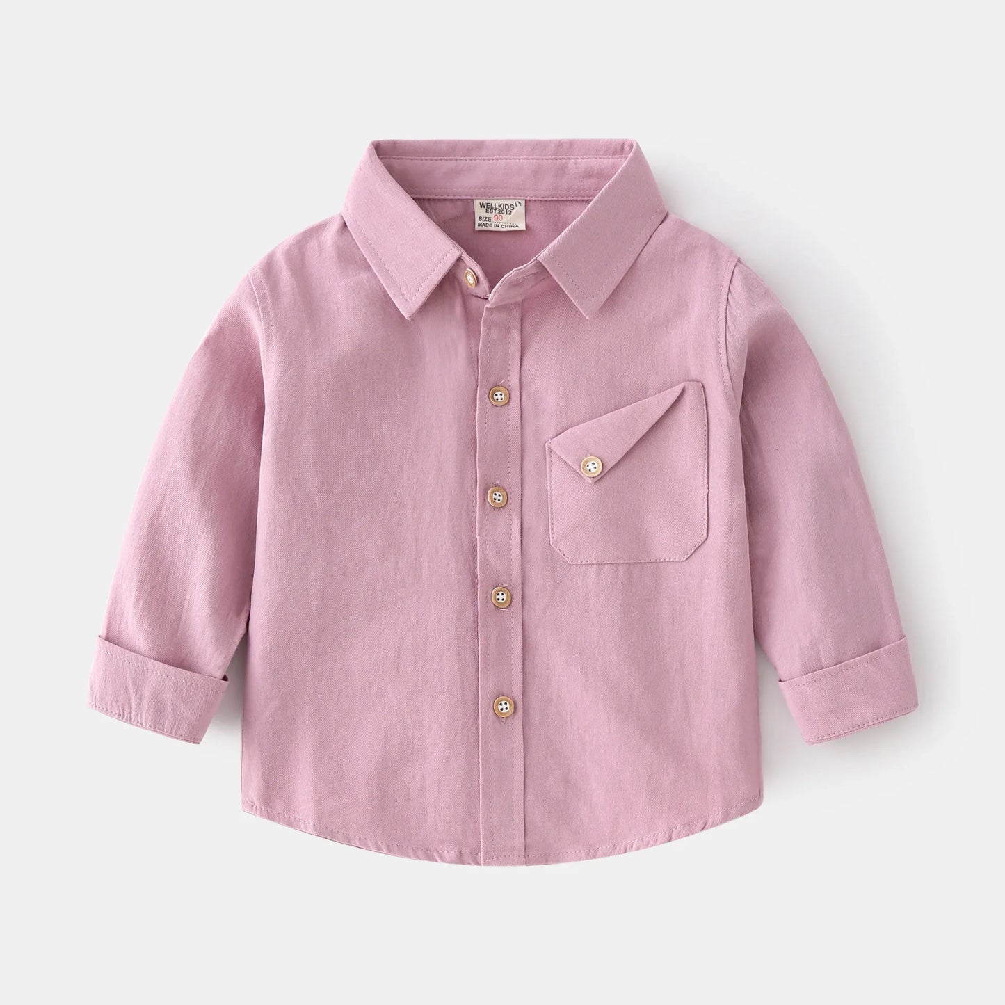 Slant Pocket Button-Up Shirt