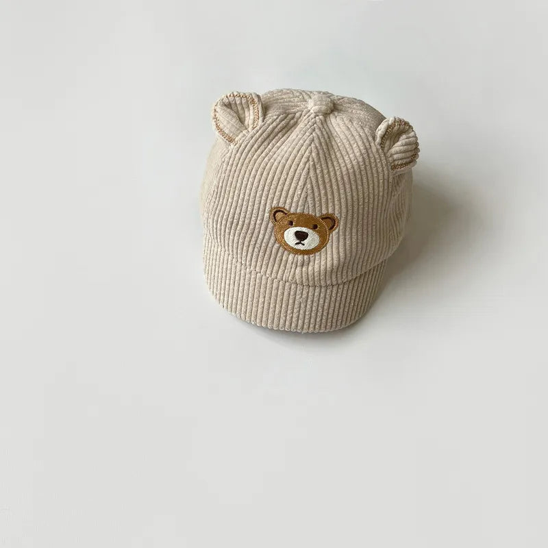 Corduroy Bear Hat