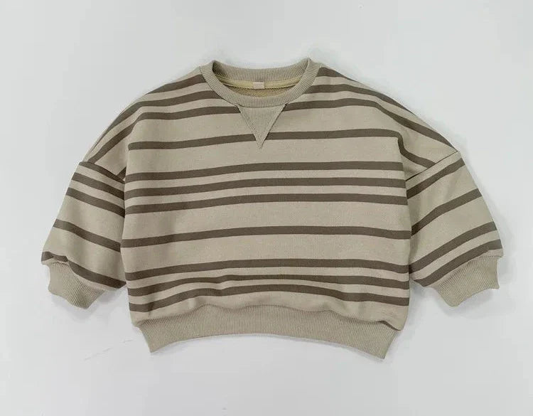 Boys Striped Sweatshirt
