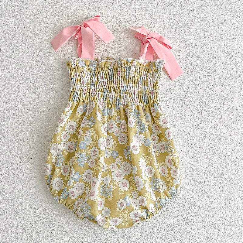Contrast Floral Sister Outfit