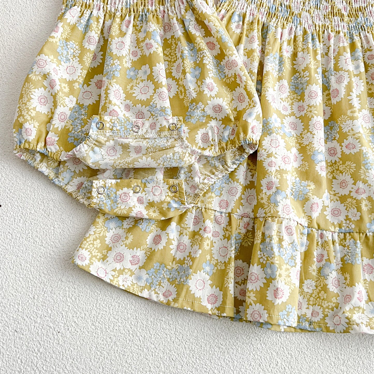 Contrast Floral Sister Outfit