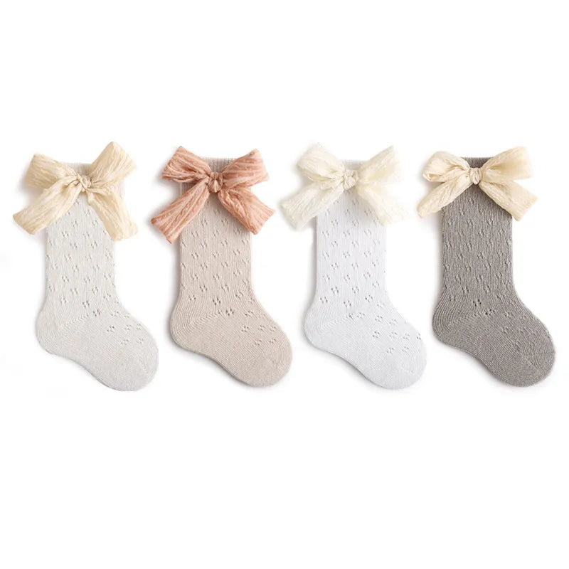 Soft Cotton Mesh Kids Socks