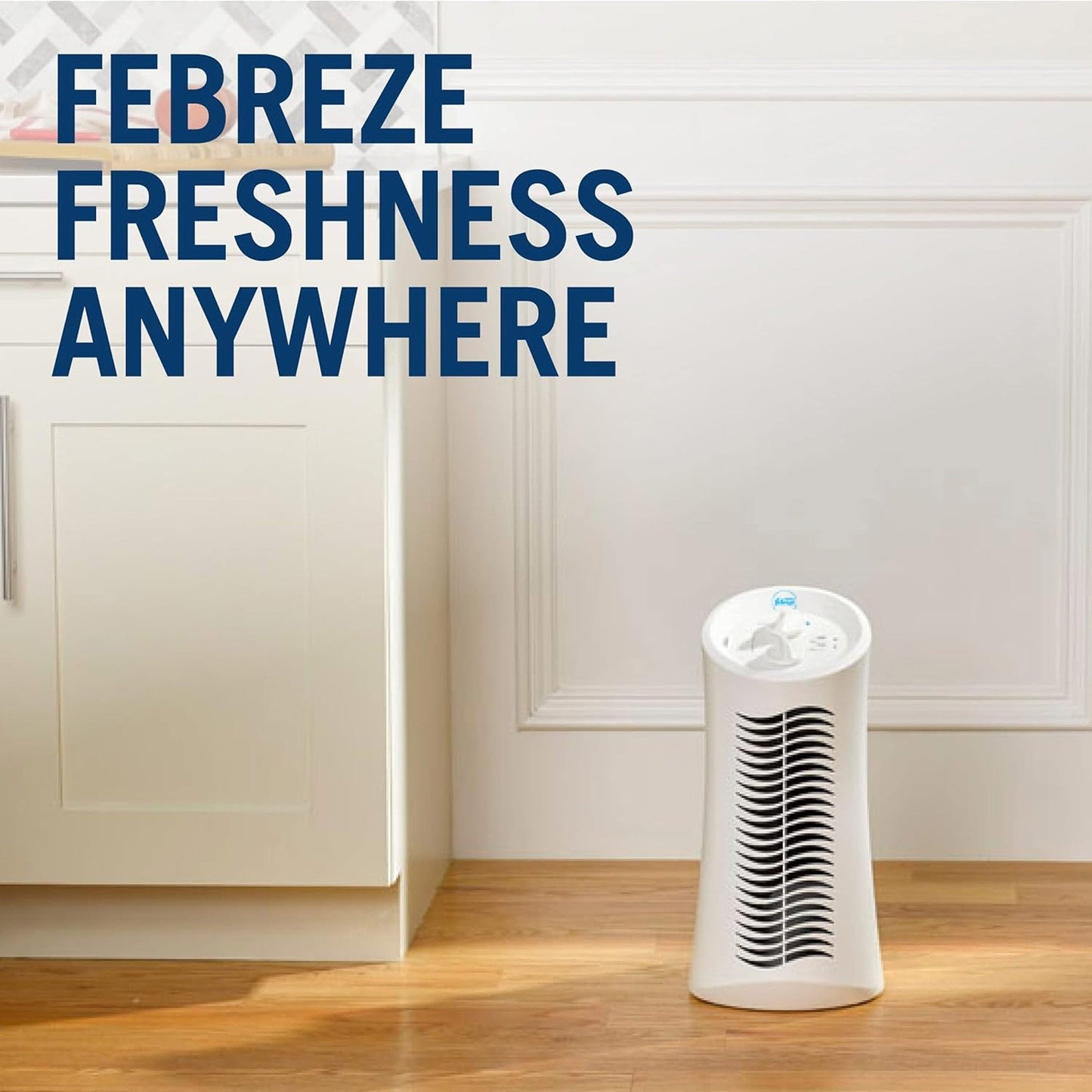 Febreze HEPA-Type, Small Room Mini Tower Air Purifier, White