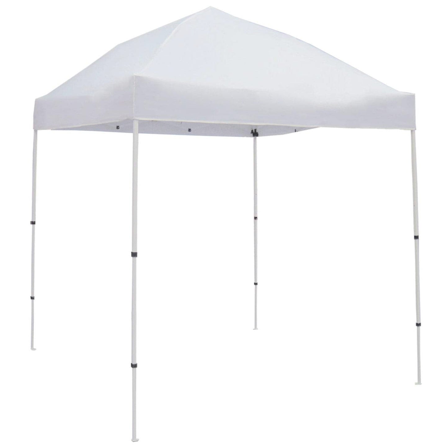 Just Relax Compact Travel Ready Canopy Tent With Case, White, 10x10 Feet