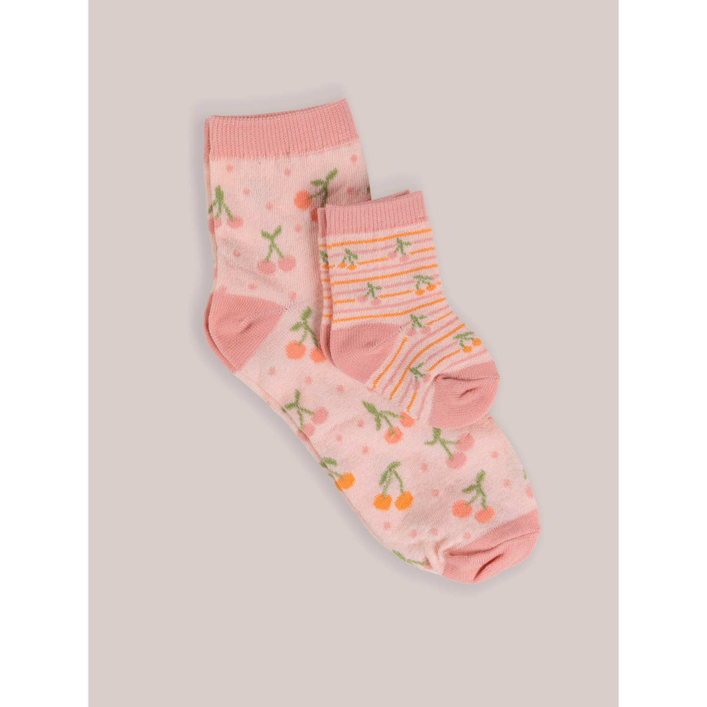 Mama & Me Socks - Cherry Cute by Doodle By Meg