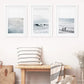 Navy Blue Surfing Wall Art Set of 3 Prints