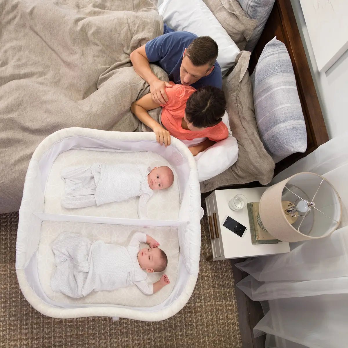 HALO Sand Circles BASSINEST® Twin Sleeper