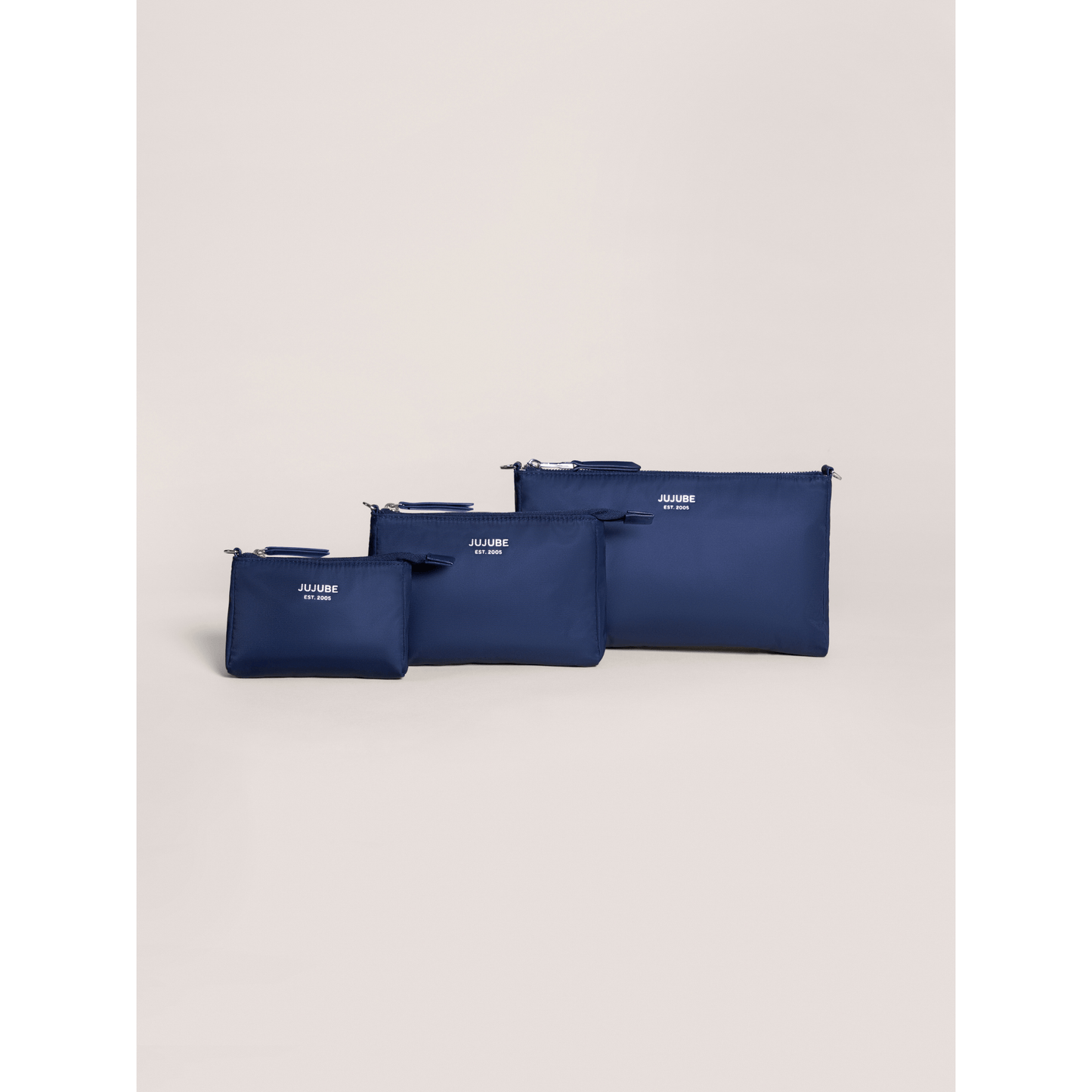 3-piece Pouch Set Navy