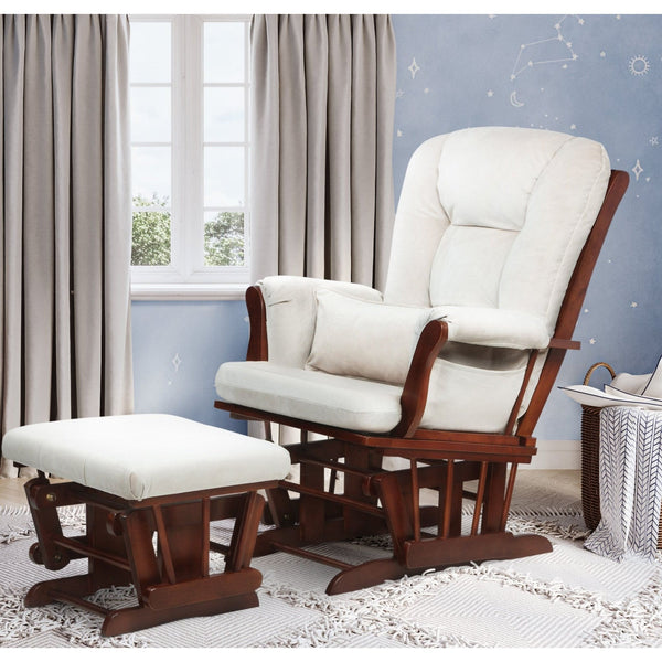 Alice Glider Chair and Ottoman