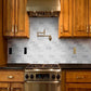 Abani Stak 11.81"x11.81" Honed Marble Mesh-Mounted Mosaic Tile - MSI Collection