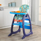 Envee II Baby High Chair with Playtable Conversion – Blue/Orange