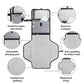 Portable Large Changing Pad by Comfy Cubs - Solid Grey