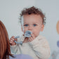 Pacifiers, 4 Pack by Comfy Cubs - Sky Blue