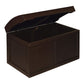 Hardwood Barrel Top Toy Chest – Espresso