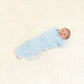 Easy Zipper Swaddle Blankets by Comfy Cubs - Blue