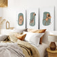 Cute Safari Baby Animals Set of 3 Art Prints