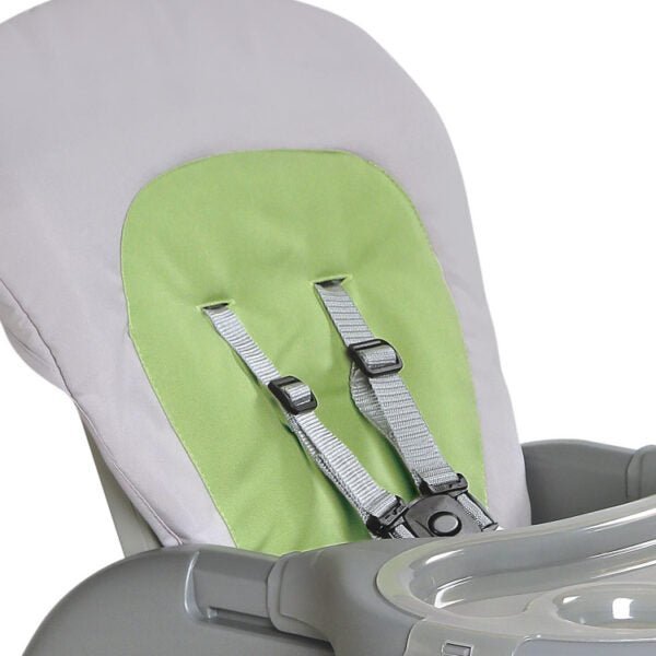 Envee II Baby High Chair with Playtable Conversion – Gray/Green