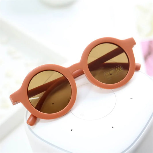 Retro Solid Color Ultraviolet Sunglasses