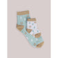 Mama & Me Socks - Howdy Partner Blue