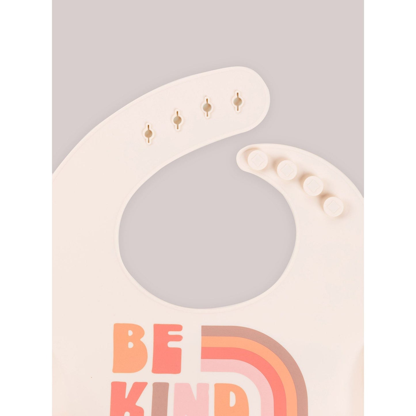 Silicone Bib - Be Kind Rainbows