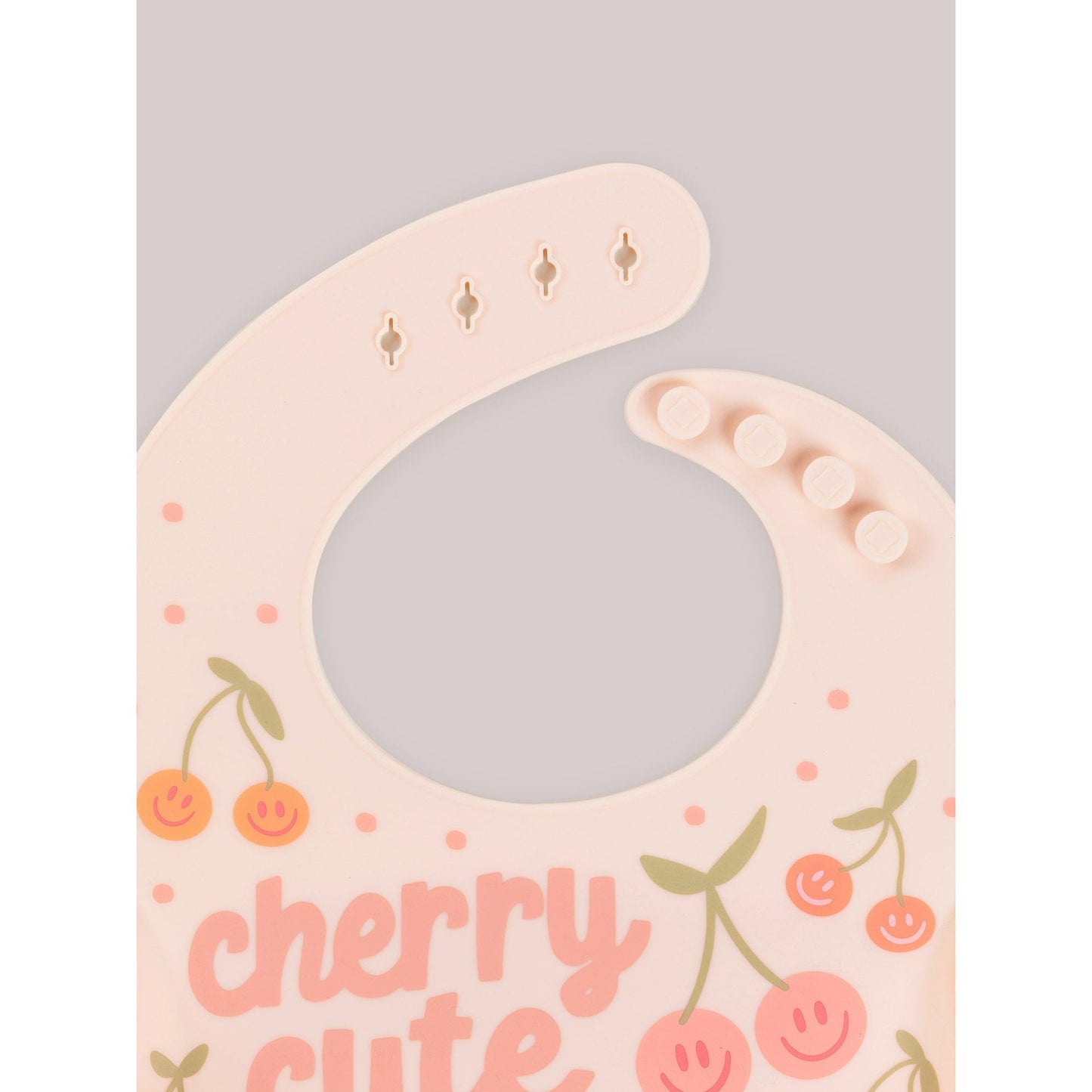 Silicone Bib - Cherry Cute by Doodle By Meg