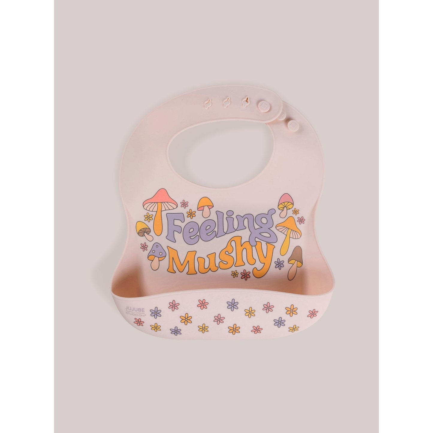 Silicone Bib - Mushy Love