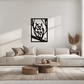 Owl Metal Wall Art - Steel Wall Decor for Home and Office - KAF006