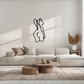 Abstract Female Line Art Metal Wall Decor - KAF082