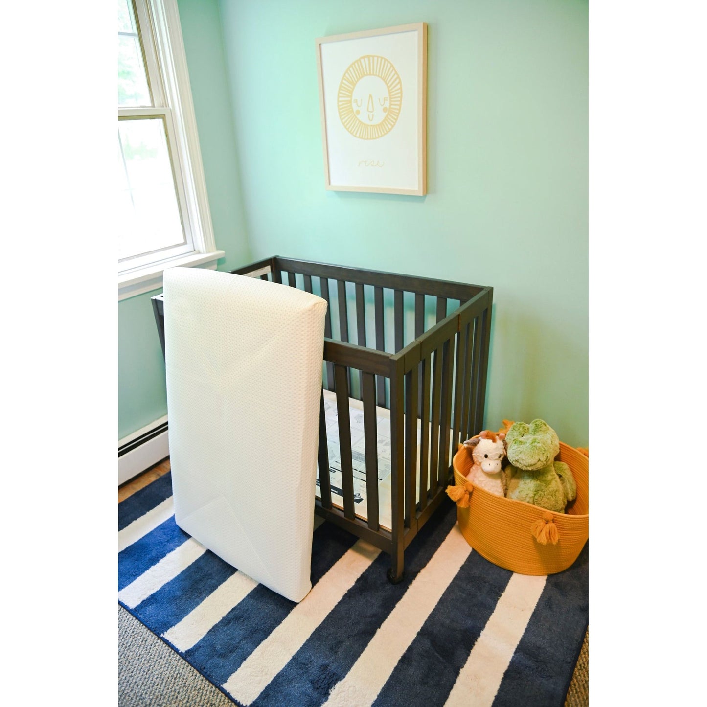 Lullaby Earth Breathe-Safe Mini Crib Mattress