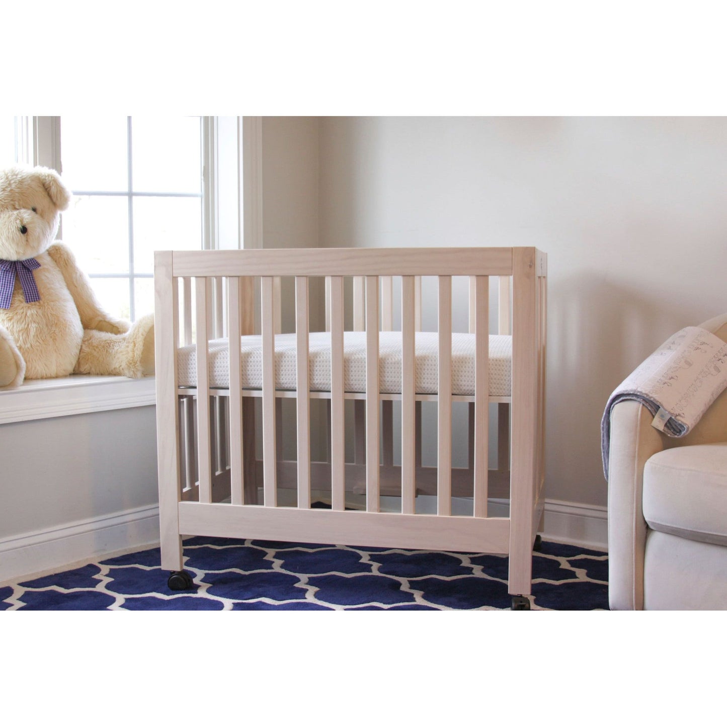 Lullaby Earth Breathe-Safe Mini Crib Mattress