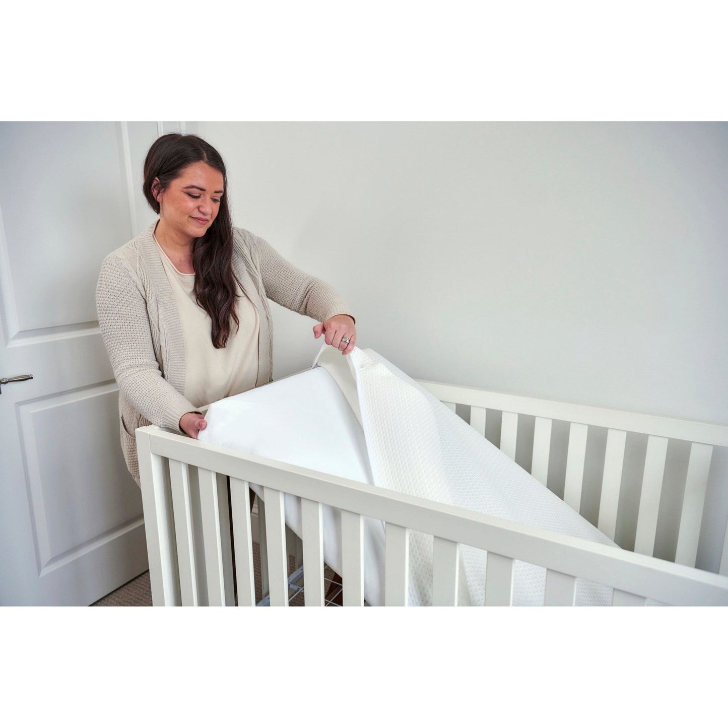 Lullaby Earth Breathe Safe 2-Stage Crib Mattress